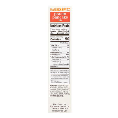Manischewitz Potato Pancake Mix 6oz