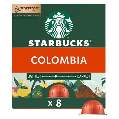 Nespresso Starbucks Vertuo Single-Origin Colombia 8ct 7.77oz Capsules