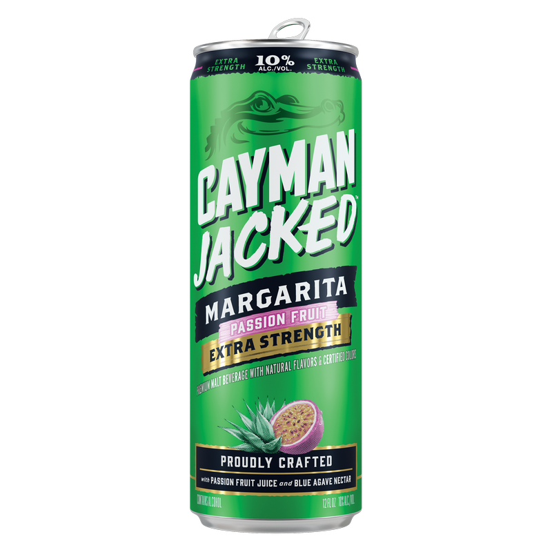 Cayman Jack Jacked Passion Fruit Margarita 12oz can