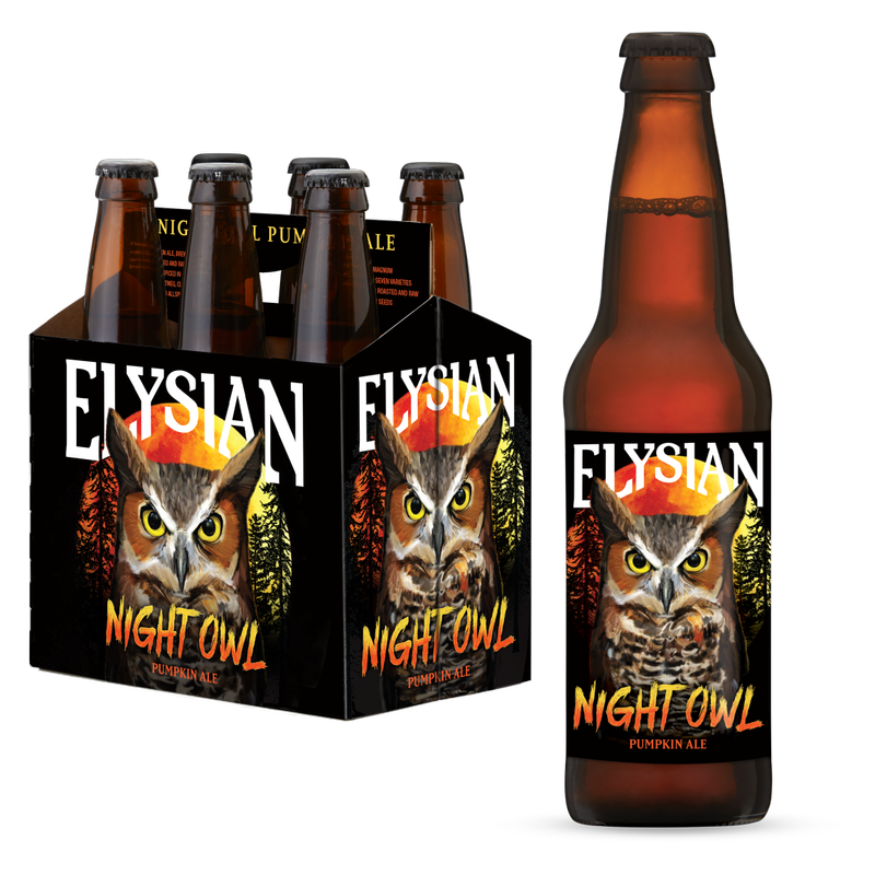 Elysian Night Owl Pumpkin Ale 6pk 12oz Btl 6.7% ABV