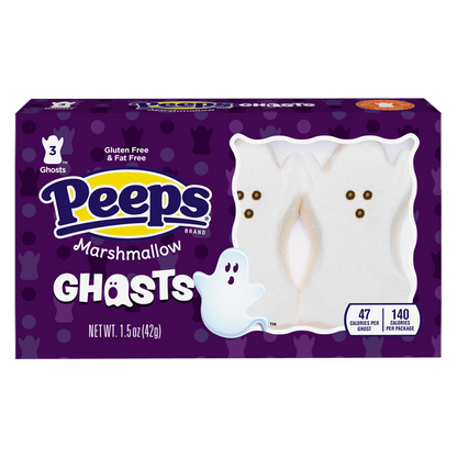Peeps Marshmallow Ghosts 3ct