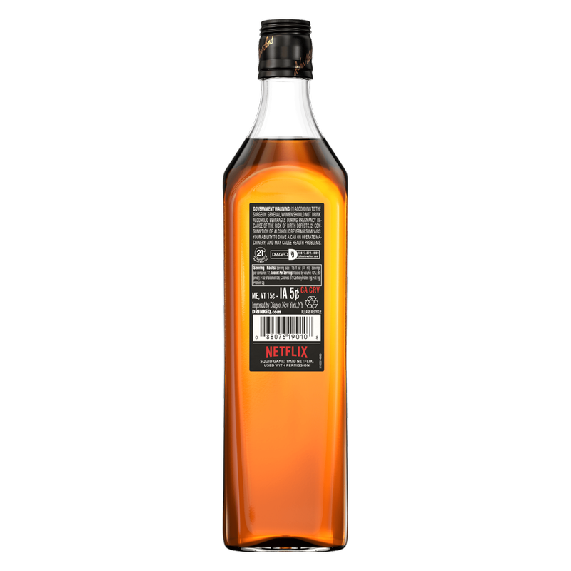 Johnnie Walker Black Squid Games Edition 750ml Bottle