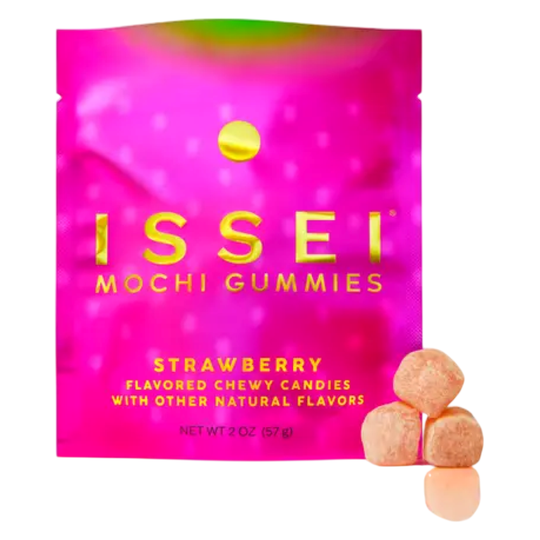 Issei Strawbery Mochi Gummies, 1.76 oz