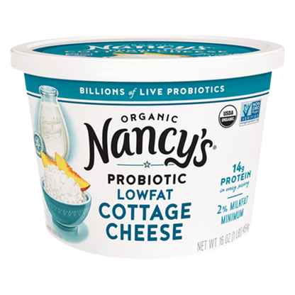 Nancy's Springfield Creamery Organic Low Fat Cottage Cheese 16 Oz
