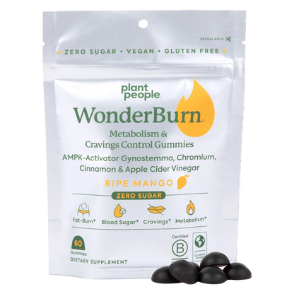 Plant People WonderBurn Gummies, 60ct