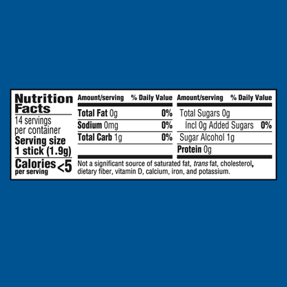 Trident Original Flavored Gum, 14pc