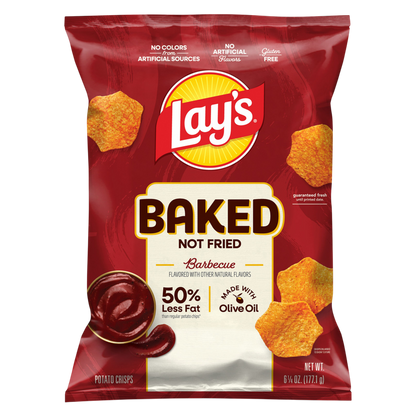 Lay's Baked Barbeque Potato Chips 6.25oz