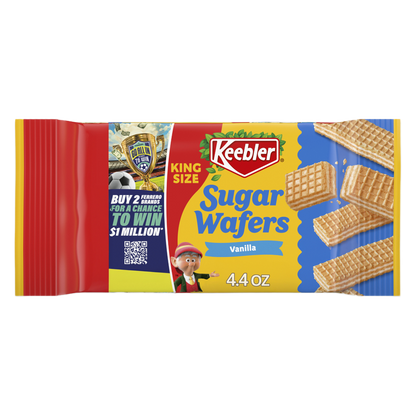 Keebler Vanilla Sugar Wafers, King Size,  4.4 oz