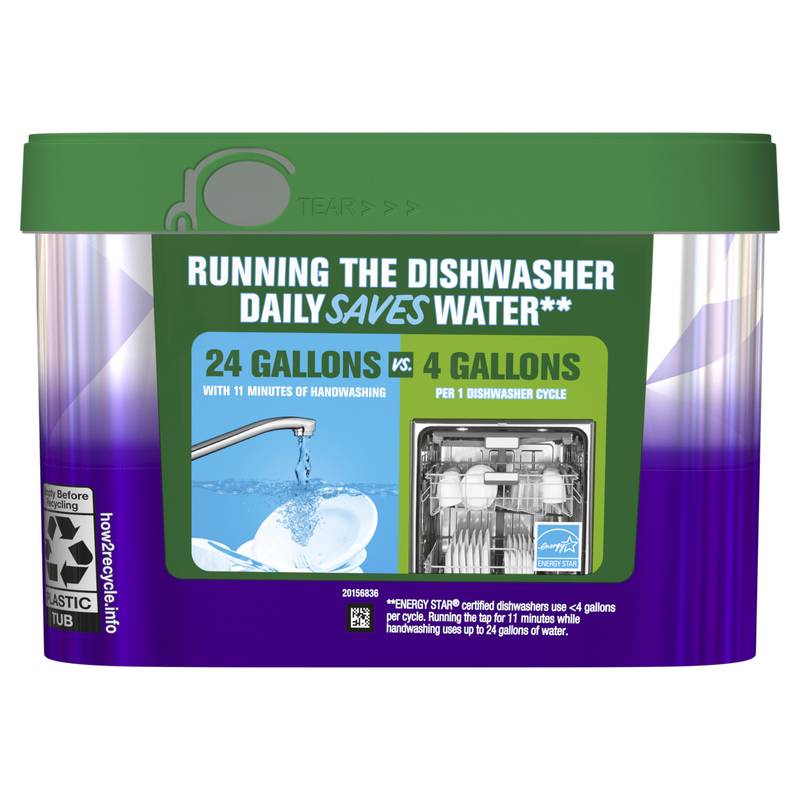 Cascade Platinum Plus Dishwasher Detergent Pods Fresh 28ct