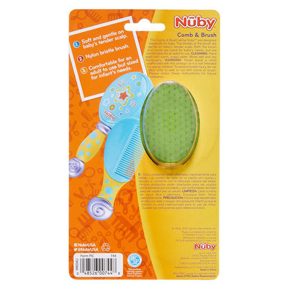 Nuby Brush & Comb Set