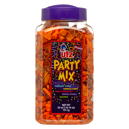 Utz Party Mix Barrel 26oz