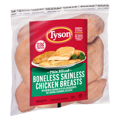 Tyson Chicken Breasts (Frozen) - 2.5lb