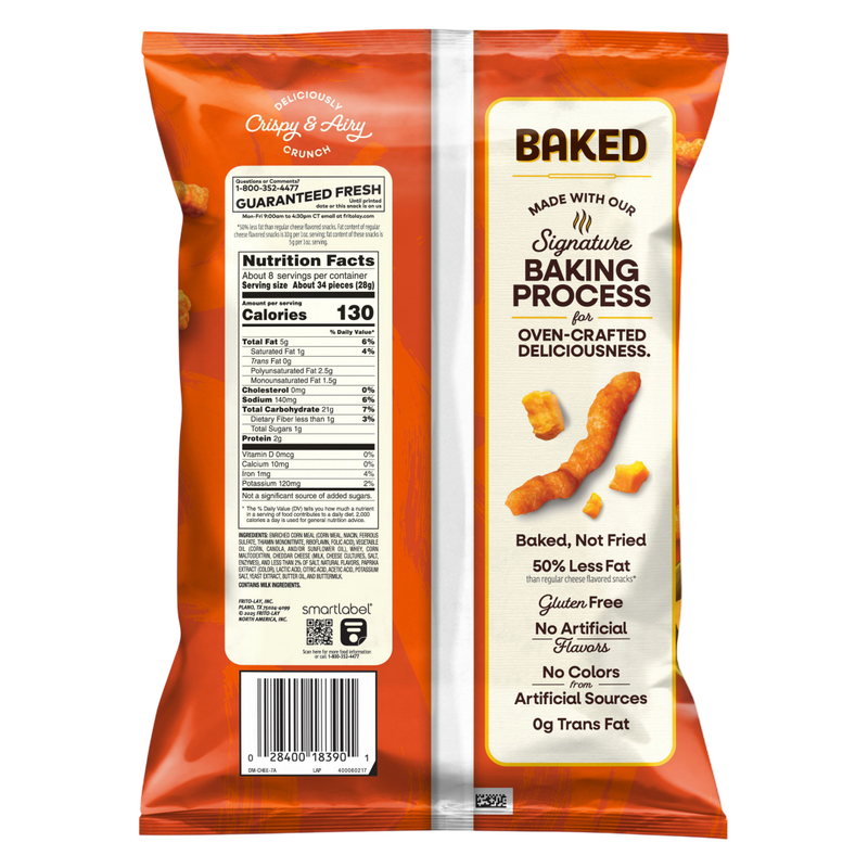 Cheetos Baked Crunchy 7.65oz
