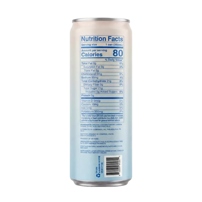Good Nut Premium Organic Sparkling Coconut Water 11.8oz Can