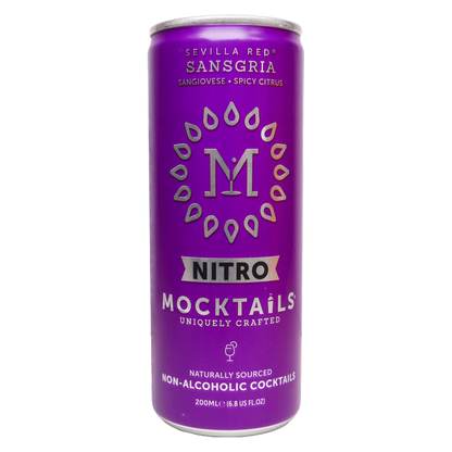 Mocktails Red Sangria 4pk 6.8oz Can