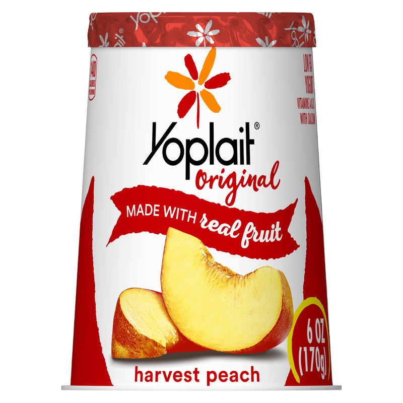 Yoplait Original Harvest Peach Yogurt - 6oz