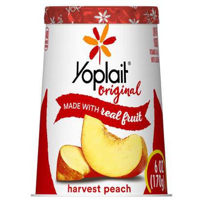 Yoplait Original Harvest Peach Yogurt - 6oz