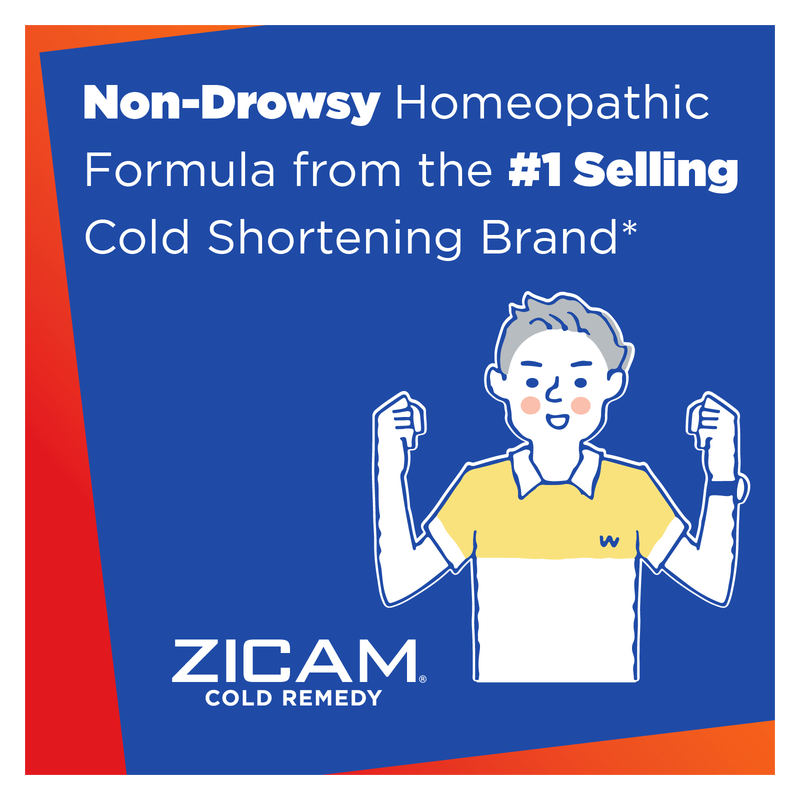 Zicam Zinc Cold Remedy RapidMelts Quick-Dissolve Tablets Citrus Flavor 25ct