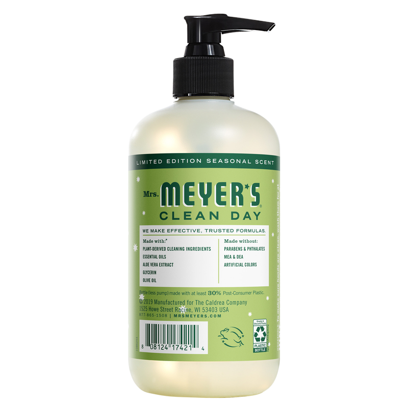 Mrs. Meyer's Clean Day Liquid Hand Soap, Iowa Pine Scent, 12.5 Ounce Bottle