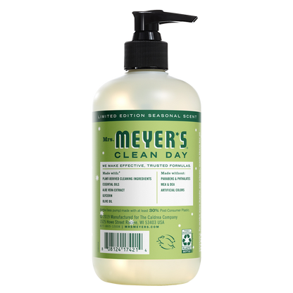 Mrs. Meyer's Clean Day Liquid Hand Soap, Iowa Pine Scent, 12.5 Ounce Bottle