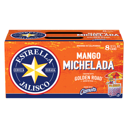 Estrella Jalisco Mango Michelada 8pk 12oz Can 3.5% ABV