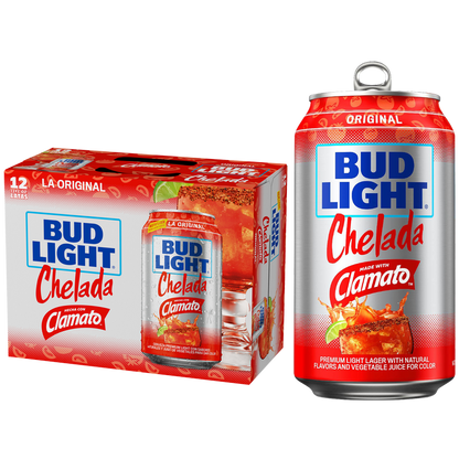 Bud Light Chelada 12pk 12oz 4.2% ABV - Bud Light – BevMo!