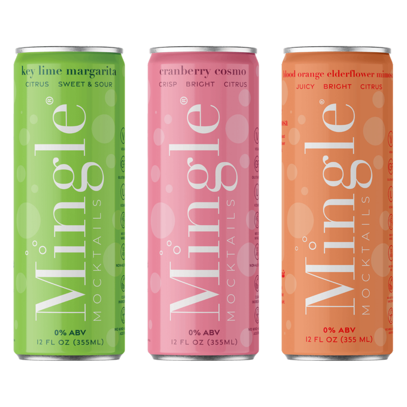 Mingle Mocktails Party Variety Pack 6pk 12oz Can