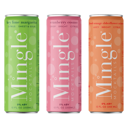 Mingle Mocktails Party Variety Pack 6pk 12oz Can