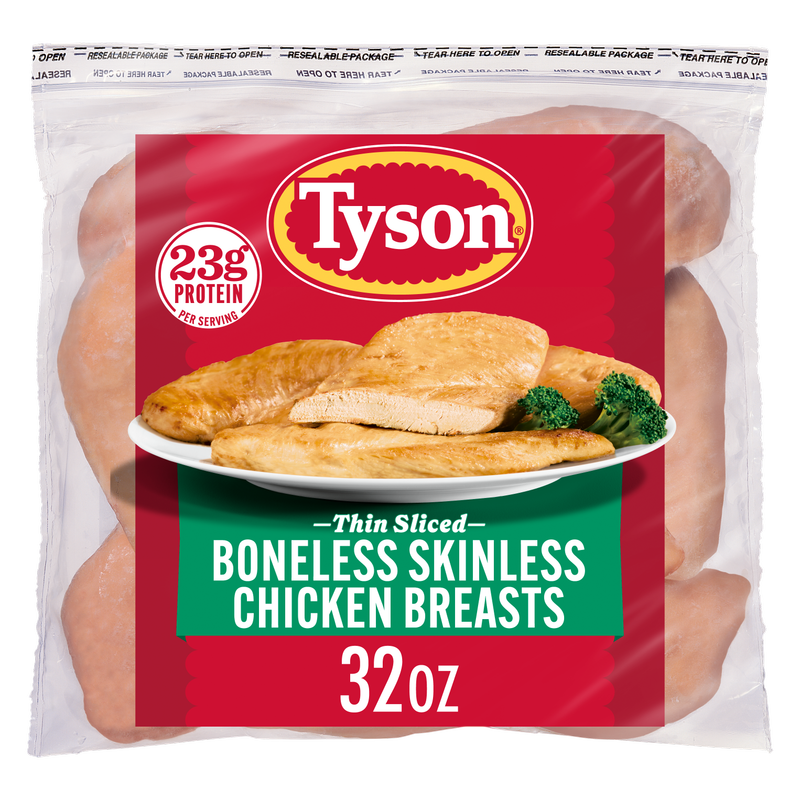 Tyson Chicken Breasts (Frozen) - 2.5lb