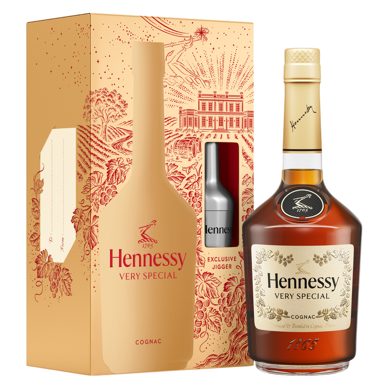 Hennessy VS Cognac Shaker Gift Set 750ml - Hennessy – BevMo!