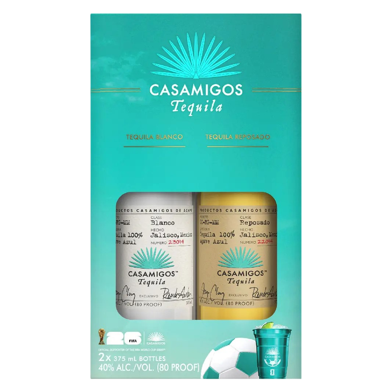 Casamigos Tequila Fifa Pack 2pk 375ml Bottle