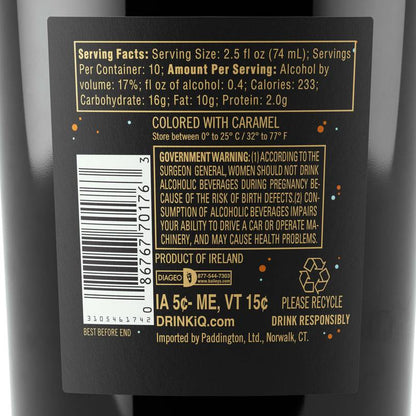 Baileys Salted Caramel Irish Cream Liqueur 750 mL (34 Proof)