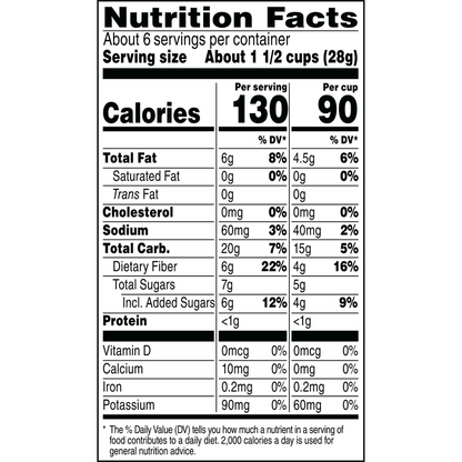 Smartfood Popcorn Fiberpop Toffee & Sea Salt, 5.75oz