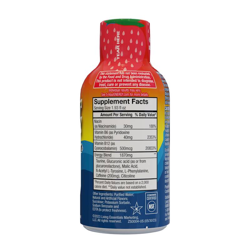 5-hour ENERGY Shot Regular Strength Berry 1.93oz Btl