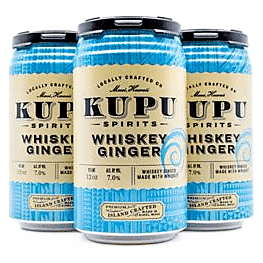 Maui Kupu Whiskey Ginger  (4PKC 12 OZ)