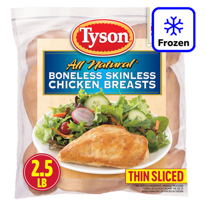 Tyson Chicken Breasts (Frozen) - 2.5lb