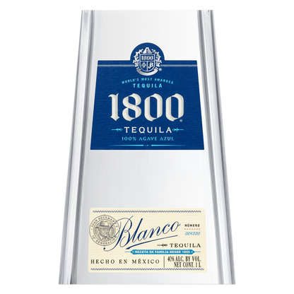 1800 Tequila Blanco 1L (80 Proof)