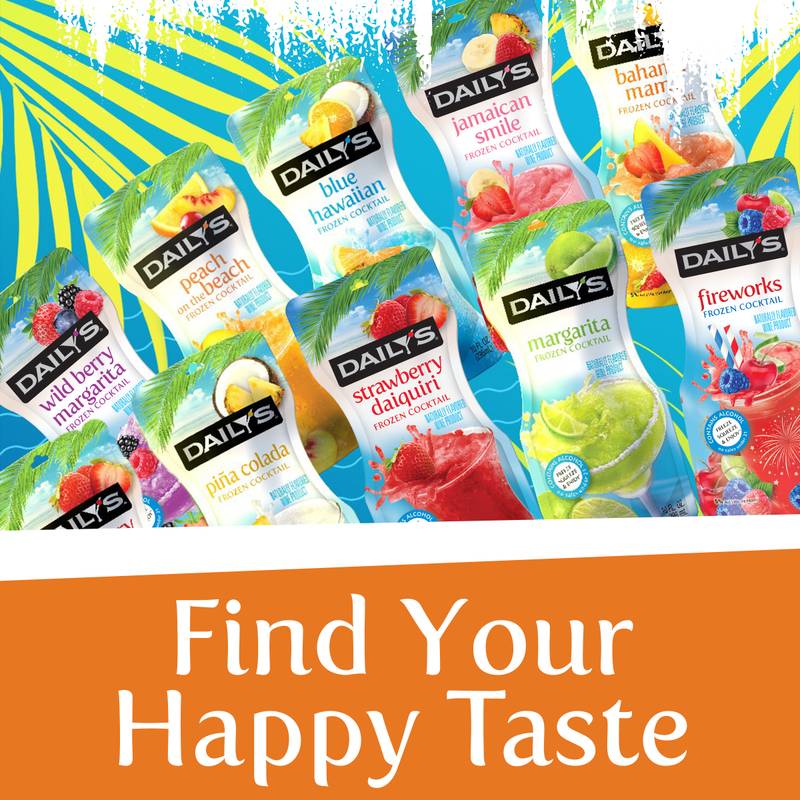 Daily's Bahama Mama Ready to Drink Single 10oz Pouch 5% ABV