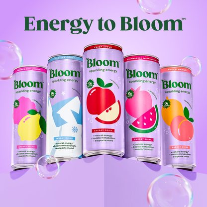 Bloom Energy Apple Crisp 12oz Can