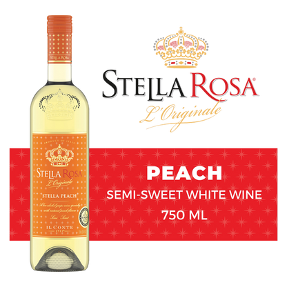 Stella Rosa Peach Semi-Sweet White Wine 750 ml