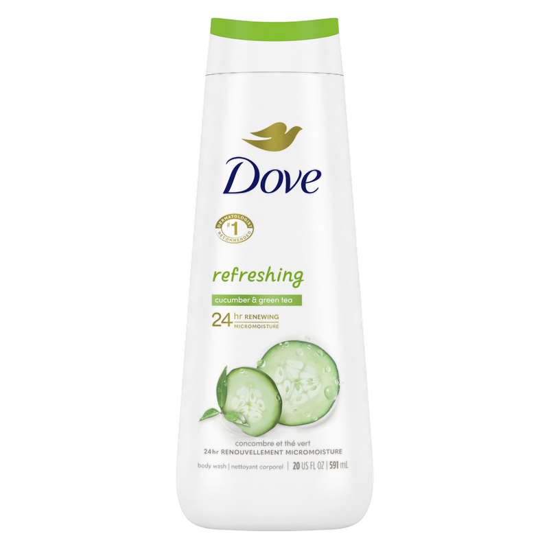 Dove Body Wash Cool Moisture, 20oz