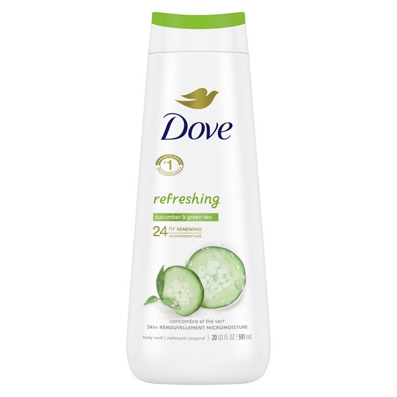 Dove Body Wash Cool Moisture, 20oz
