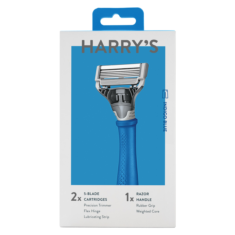 Harry's Truman Indigo Blue Razor with Refill Cartridge - Harry's – BevMo!