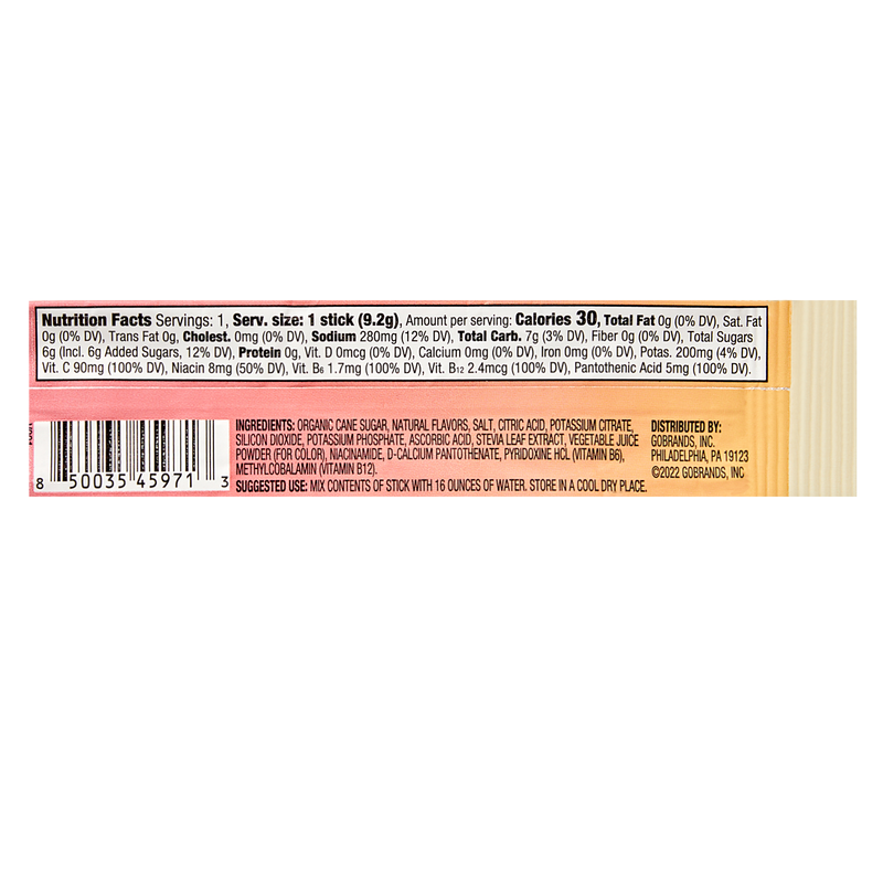 Goodnow Strawberry Lemon Electrolyte Drink Mix Powder