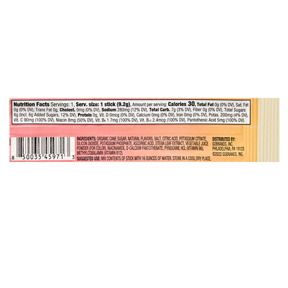 Goodnow Strawberry Lemon Electrolyte Drink Mix Powder