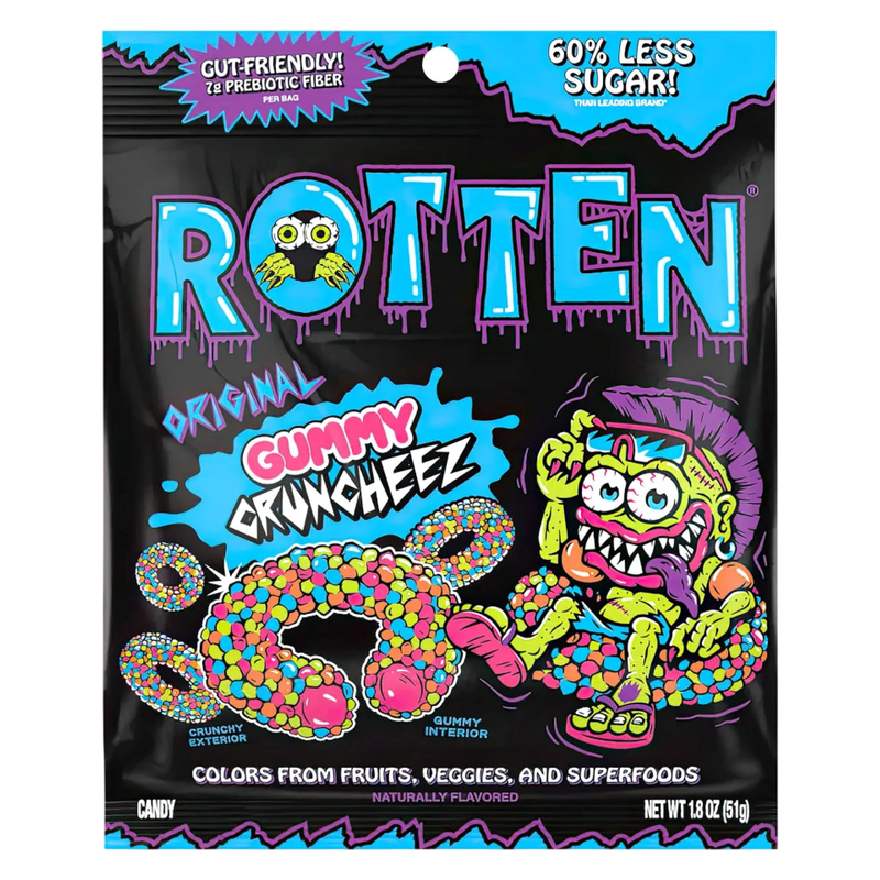 Rotten Gummy Cruncheez, Original, 1.8oz