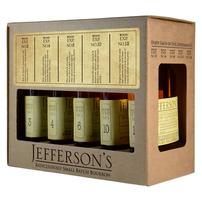 Jefferson's Wood Experiment Bourbon Mixed 5pk 200ml