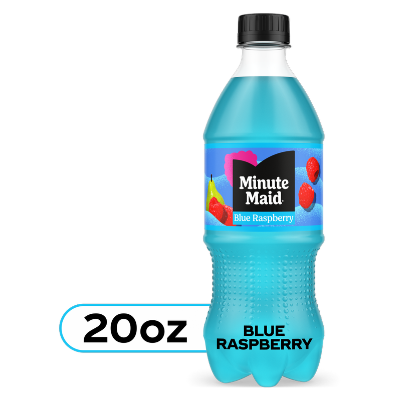 Minute Maid Blue Raspberry 20oz Btl
