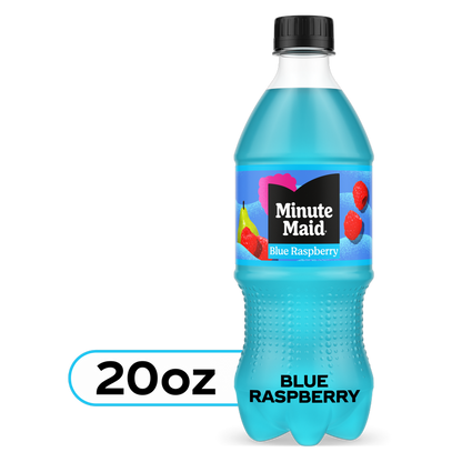 Minute Maid Blue Raspberry 20oz Btl