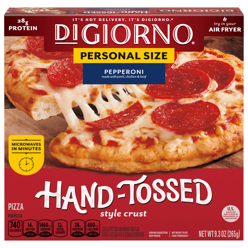 DiGiorno Frozen Traditional Crust Pepperoni Personal Pizza 6.5in 9.3oz